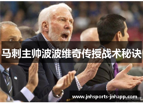 马刺主帅波波维奇传授战术秘诀